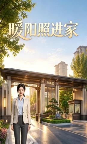短剧《暖阳照进家》海报