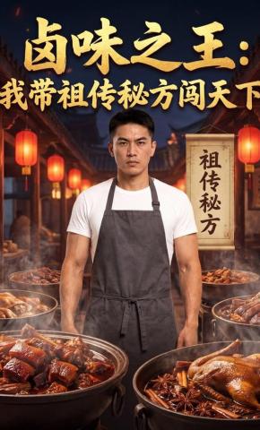 短剧《卤味之王：我带祖传秘方闯天下》海报