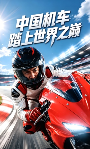短剧《中国机车踏上世界之巅》海报