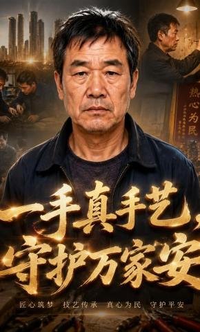 短剧《一手真手艺，守护万家安》海报