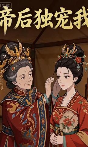 短剧《帝后独宠我》海报