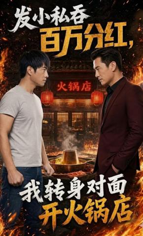 短剧《发小私吞百万分红，我转身对面开火锅店》海报