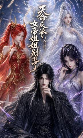 短剧《天命反派：女帝姐姐别追了》海报