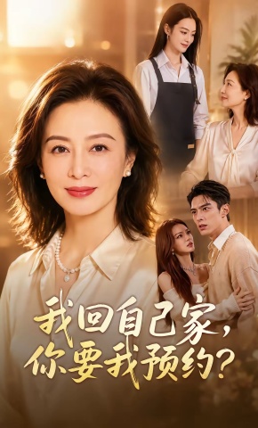 短剧《我回自己家，你要我预约？》海报