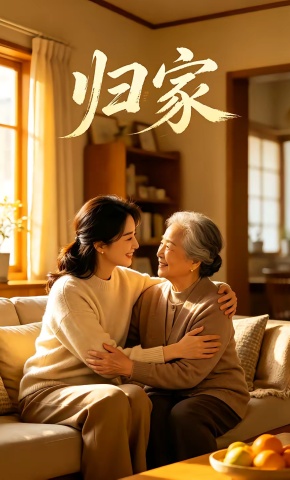 短剧《归家》海报