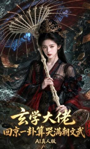 短剧《玄学大佬回京：一卦算哭满朝文武AI真人版》海报
