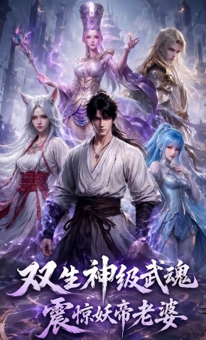 短剧《双生神级武魂震惊妖帝老婆》海报