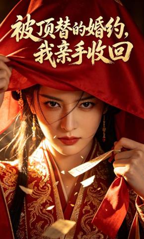 短剧《被顶替的婚约，我亲手收回》海报