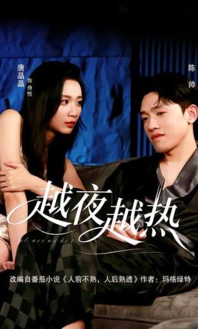 短剧《越夜越热》海报