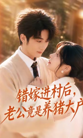 短剧《错嫁进村后，老公竟是养猪大户》海报