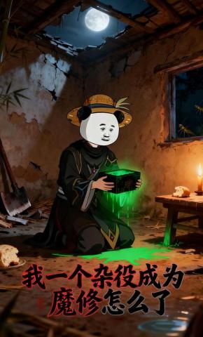 短剧《我一个杂役成为魔修怎么了》海报