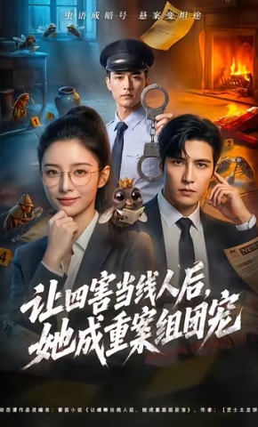 短剧《让四害当线人后，她成重案组团宠》海报