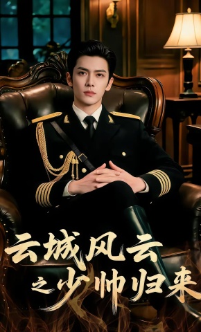 短剧《云城风云之少帅归来》海报