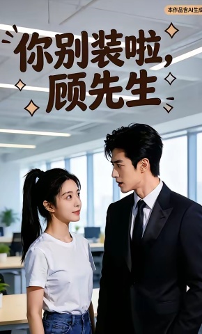 短剧《你别装啦，顾先生》海报