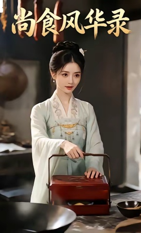 短剧《尚食风华录》海报