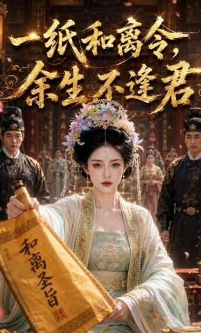 短剧《一纸和离令，余生不逢君》海报
