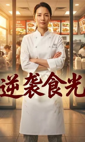 短剧逆袭食光海报