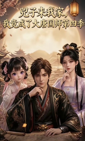 短剧《兕子来我家，我竟成了大唐国师第四季》海报