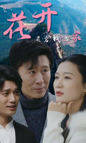 短剧《花开灵岩我当家》海报