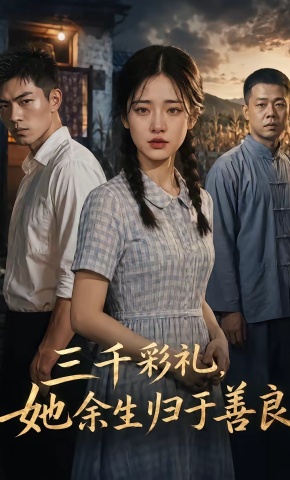 短剧《三千彩礼，她余生归于善良》海报