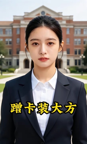短剧《蹭卡装大方》海报