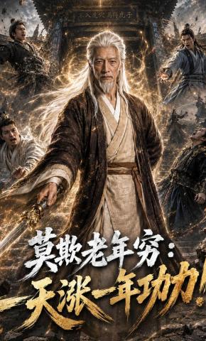 短剧《莫欺老年穷：一天涨一年功力！》海报