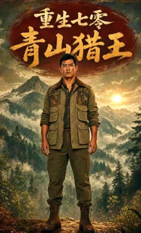 短剧《重生七零：青山猎王》海报