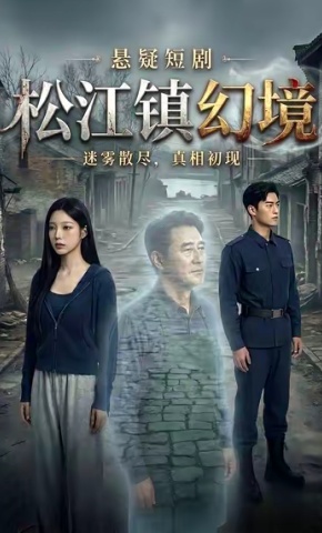短剧松江镇幻境海报