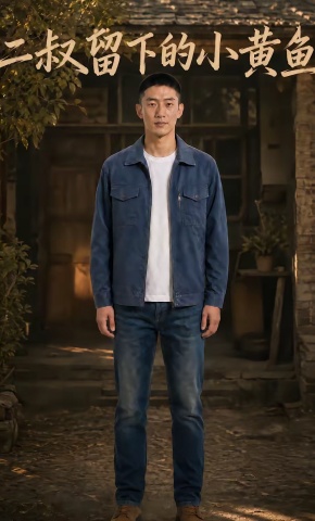 短剧《二叔留下的小黄鱼》海报