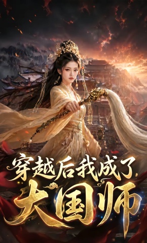 短剧《穿越后我成了大国师》海报