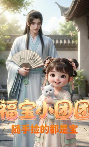 短剧《福宝小团团，随手捡的都是宝》海报