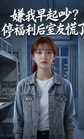 短剧《嫌我早起吵？停福利后室友慌了》海报