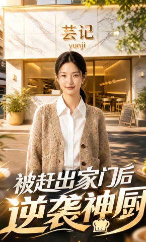 短剧《被赶出家门后逆袭神厨》海报