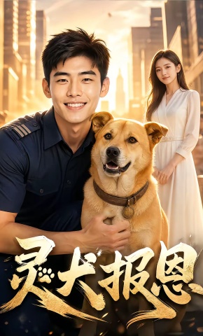 短剧《灵犬报恩》海报