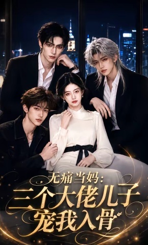 短剧《无痛当妈：三个大佬儿子宠我入骨》海报