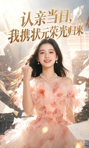 短剧《认亲当日，我携状元荣光归来》海报