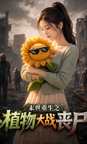 短剧《末世重生之植物大战丧尸》海报