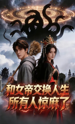 短剧《和女帝交换人生，所有人惊麻了》海报