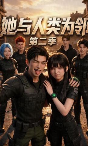 短剧《她与人类为邻第二季》海报