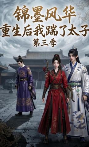 短剧《锦墨风华：重生后我踹了太子第三季》海报