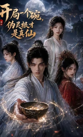 短剧《开局一个碗，伪灵根才是真仙》海报