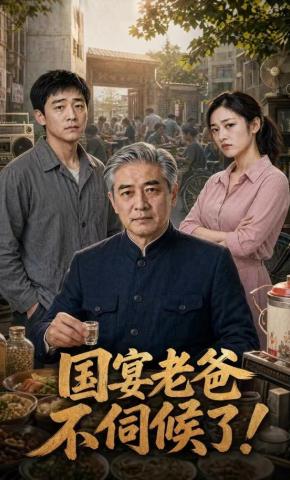 短剧《国宴老爸不伺候了！》海报