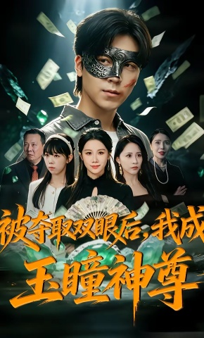 短剧《被夺取双眼后，我成玉瞳神尊》海报