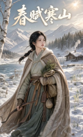 短剧《春赋寒山》海报