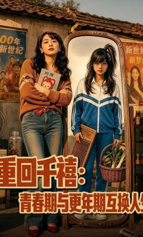 短剧《重回千禧：青春期与更年期互换人生》海报