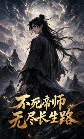 短剧《不死帝师，无尽长生路》海报