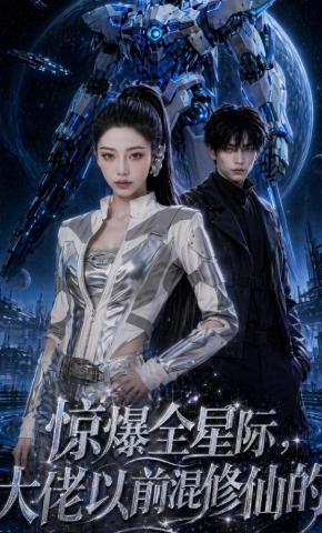 短剧《惊爆全星际，大佬以前混修仙的》海报
