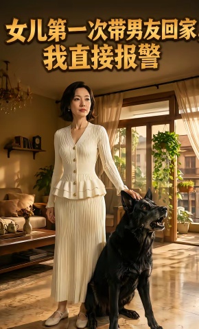 短剧《女儿第一次带男友回家，我直接报警》海报