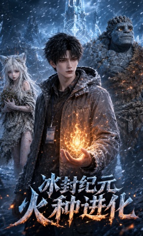 短剧《冰封纪元火种进化》海报
