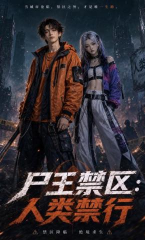 短剧《尸王禁区：人类禁行》海报